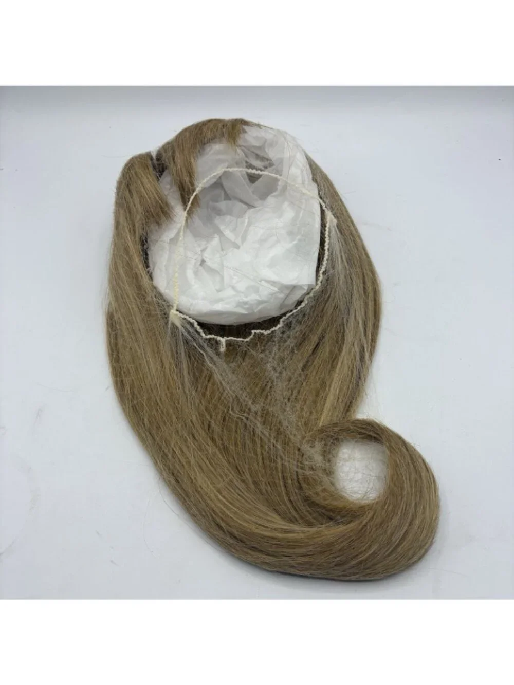 Hairdo 14in Fringe Top of Head Hair Topper R25 Ginger Blonde Synthetic NIB - Picture 6 of 9